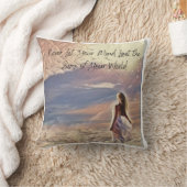 感動的油絵スタイル装飾用クッション クッション (ブランケット)