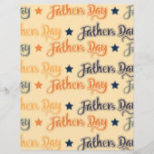 感動的父の日 (裏面)