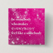 感動的皆を誰かのように感じさせます 缶バッジ (正面)