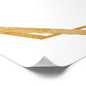 感動的祈りの言葉強化やる気を起こさせる ポスター (角)