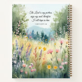 感動的祈りの言葉 ノートブック (裏面)