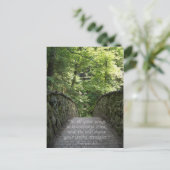 (感動的箴言3:6)はがき ポストカード (スタンド正面)