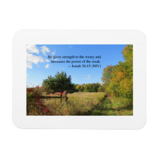 感動的節 – Isaiah 30:15 マグネット