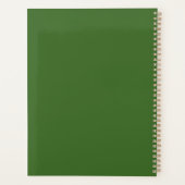 感動的緑 プランナー手帳 (裏面)