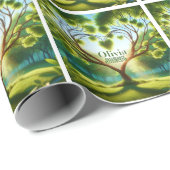 感動的緑 ラッピングペーパー (ロールコーナー)