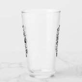 感動的考える前向き引用文  タンブラーグラス (左)