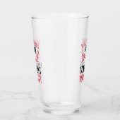 感動的考え前向き引用文肯定 タンブラーグラス (右)