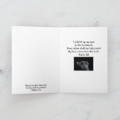 感動的聖なる書物、 経典バイブル勇気付けられる カード (内部)