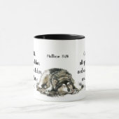 感動的聖なる書物、 経典マタイ与えよ マグカップ (中央)