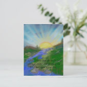 感動的聖なる書物、 経典写真はがき ポストカード (スタンド正面)