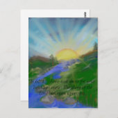 感動的聖なる書物、 経典写真はがき ポストカード (正面/裏面)