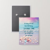 感動的肯定パーソナライズされた 缶バッジ (正面/裏面)