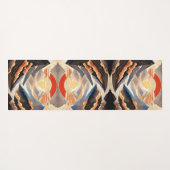 感動的自然ハピネス内平和引用文 ヨガマット (裏面(横))