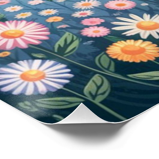 感動的自然引用文アートワーク ポスター (コーナー)