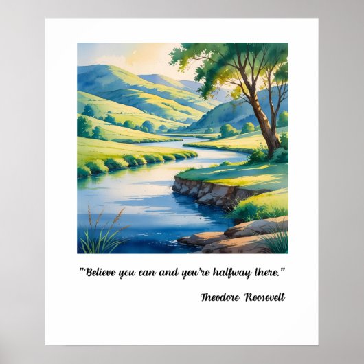 感動的落ち着いて ポスター (正面)