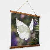 感動的蝶タペストリつるス 吊り下げ型タペストリー (傾斜あり)