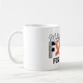 感動的認識度支持性多発性硬化症 コーヒーマグカップ (左)