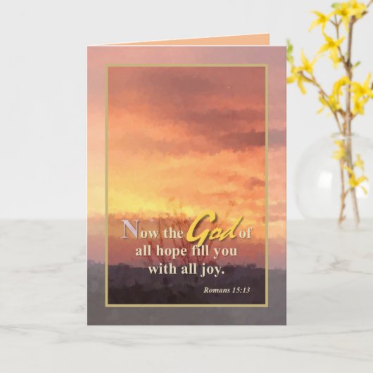 感動的誕生日 カード (黄色い花)