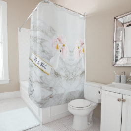 感動的語 シャワーカーテン