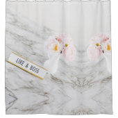 感動的語 シャワーカーテン (正面)