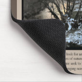 感動的贈り物の季節 マウスパッド (コーナー)