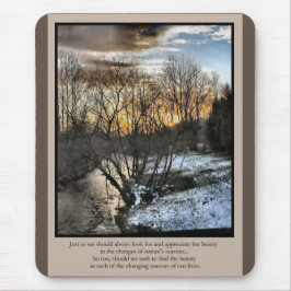 感動的贈り物の季節 マウスパッド