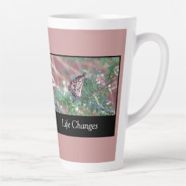 感動的贈与生活の変化 カフェラテマグ