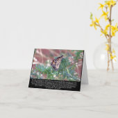 感動的贈与生活の変化 カード (黄色い花)