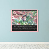 感動的贈与生活の変化 キャンバスプリント (インサイチュ (ウッドフロア))