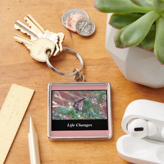 感動的贈与生活の変化 キーホルダー (デスク)