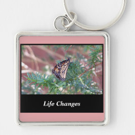 感動的贈与生活の変化 キーホルダー