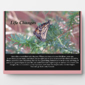 感動的贈与生活の変化 フォトプラーク (正面)