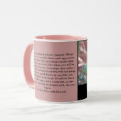 感動的贈与生活の変化 マグカップ (正面左)