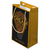 感動的電球のカスタム抱き枕 スモールペーパーバッグ (裏面アングル)