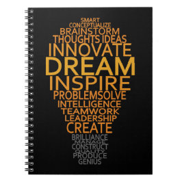 感動的電球カスタム手帳 ノートブック