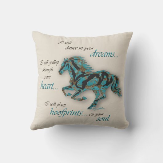 感動的馬 クッション (裏面)