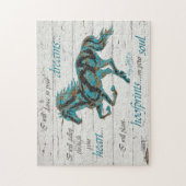 感動的馬 ジグソーパズル (縦)