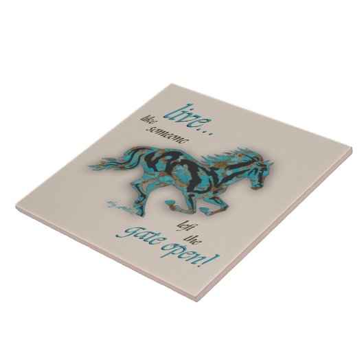 感動的馬 タイル (側面)