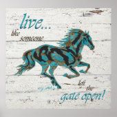 感動的馬 ポスター (正面)