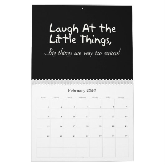 感動的 カレンダー (2月 2026)