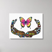 感動的 キャンバスプリント (正面)