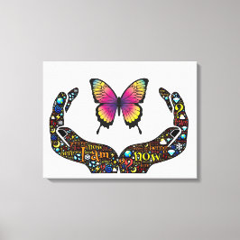 感動的 キャンバスプリント