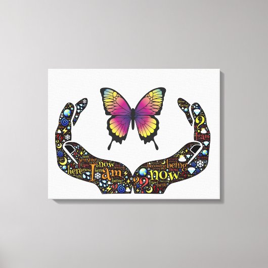 感動的 キャンバスプリント (正面)