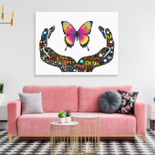 感動的 キャンバスプリント (インサイチュ (リビング))