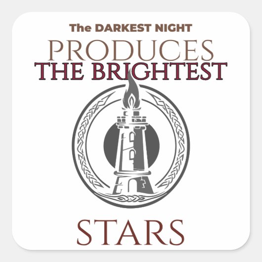 感動的 スクエアシール (正面)