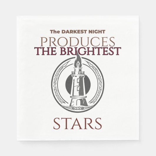 感動的 スタンダードランチョンナプキン (正面)