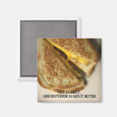 感動的&チーズグリルチーズマグネット マグネット (正面/裏面)