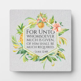 感動的 フォトプラーク