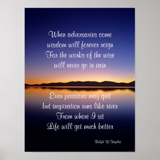 感動的 ポスター (正面)