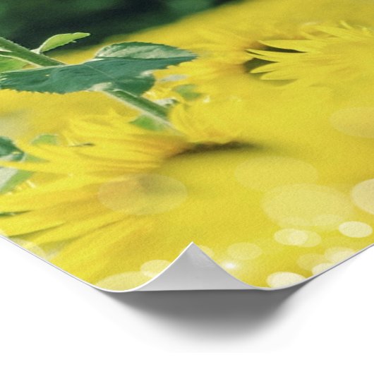 感動的：信仰を恐れより大きくせよ ポスター (角)